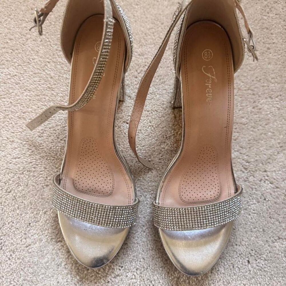 Unbranded Women's Silver and Gold Footwear